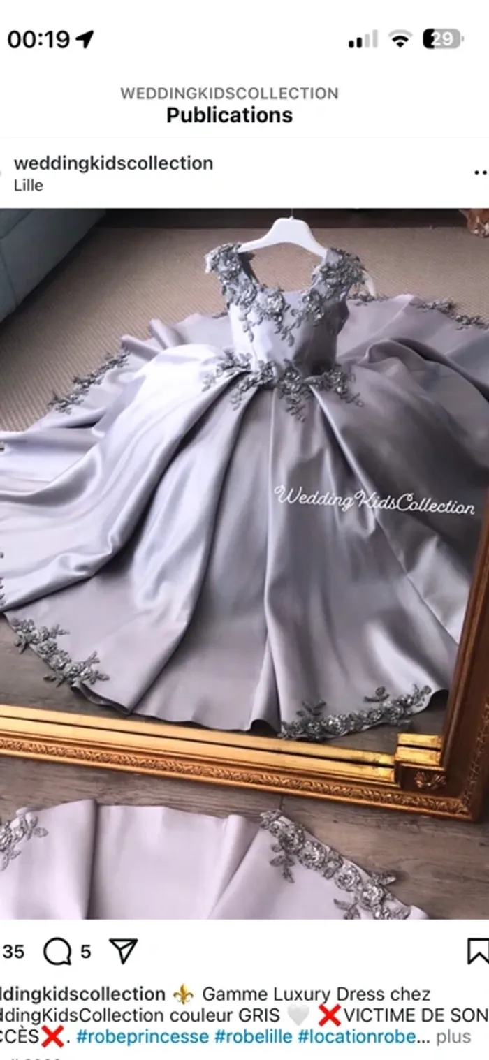 Robe de cérémonie pour fille - photo numéro 6