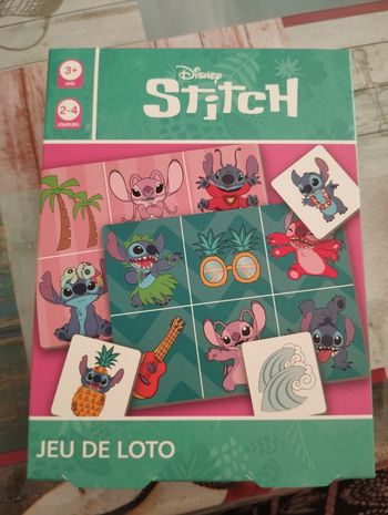 Jeu de loto stitch Disney
