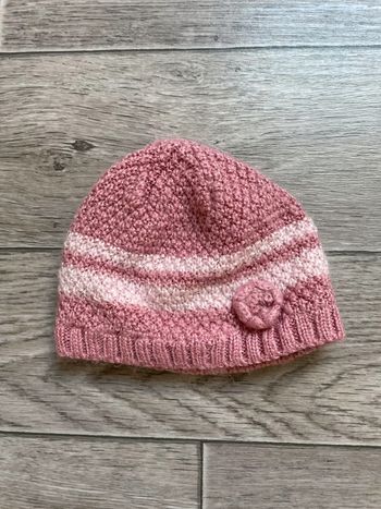 Bonnet rose 12 mois Orchestra