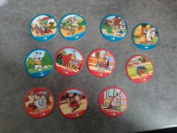 Lot de pogs Astérix