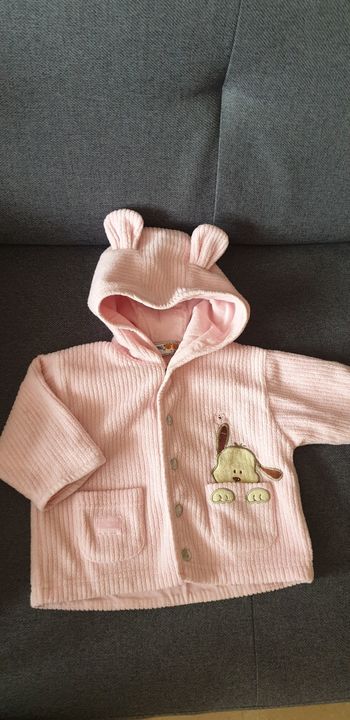 Gilet à capuche mini gang 6 mois