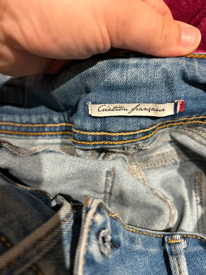 Jean Temps des Cerises – Taille 31 – Bleu délavé - photo numéro 10