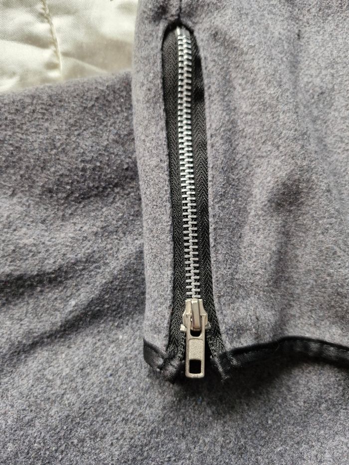 Magnifique veste drapée croisé déco zip - photo numéro 9