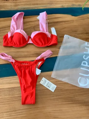 Ensemble bikini maillot de bain 2 pièces cupshe taille S