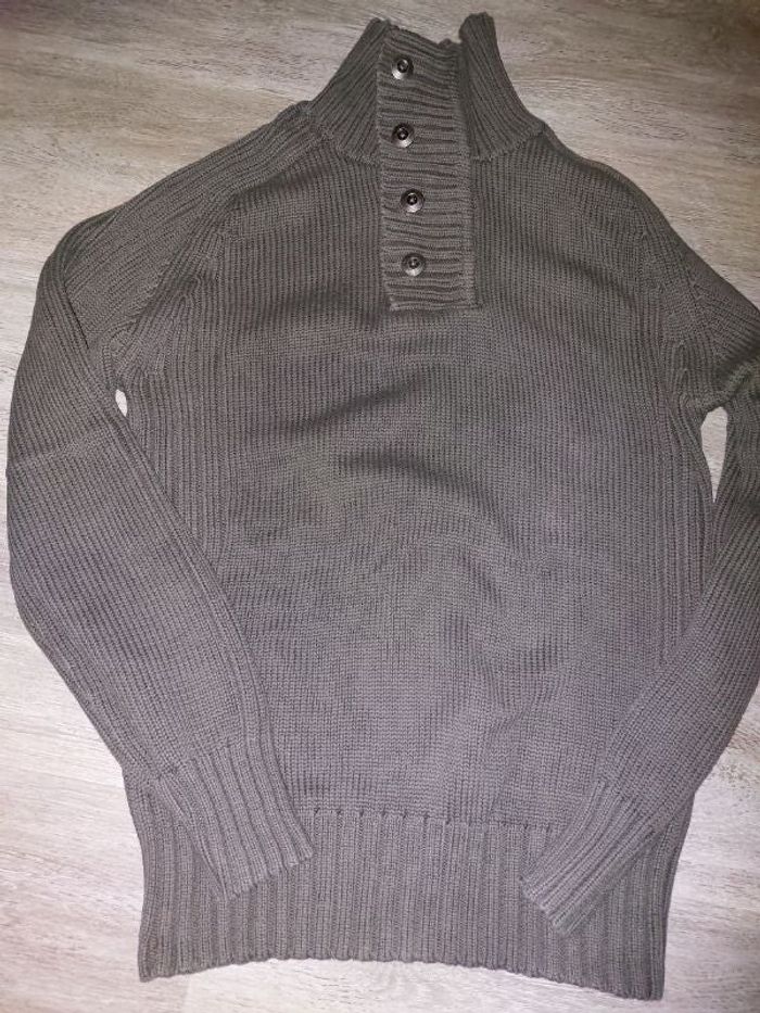 Pull col cheminée