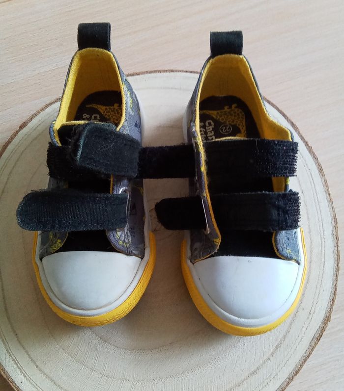 Baskets Charlie &Friends à scratch taille 22 - photo numéro 7