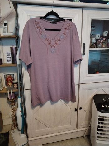 Tee shirt violet