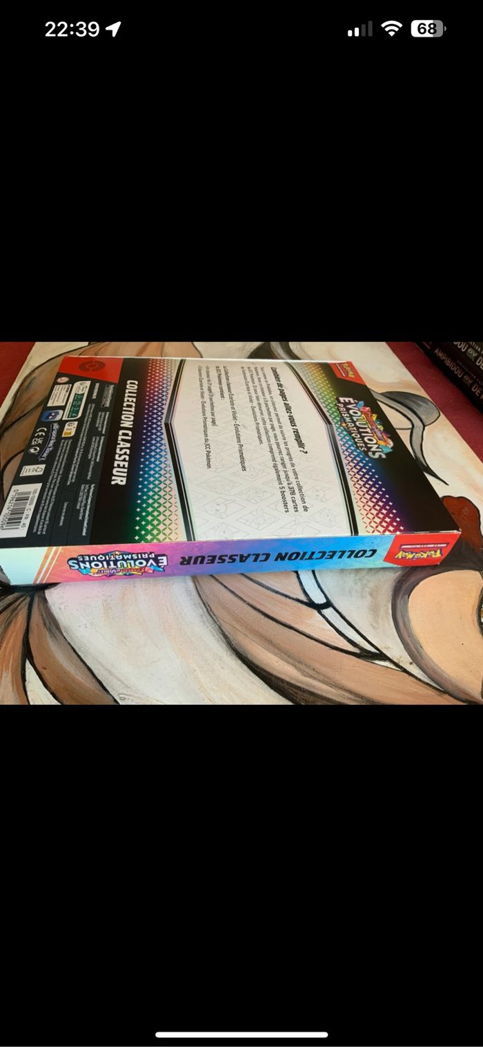 Coffret Pokémon classeur évolution prismatique 8.5 - photo numéro 3