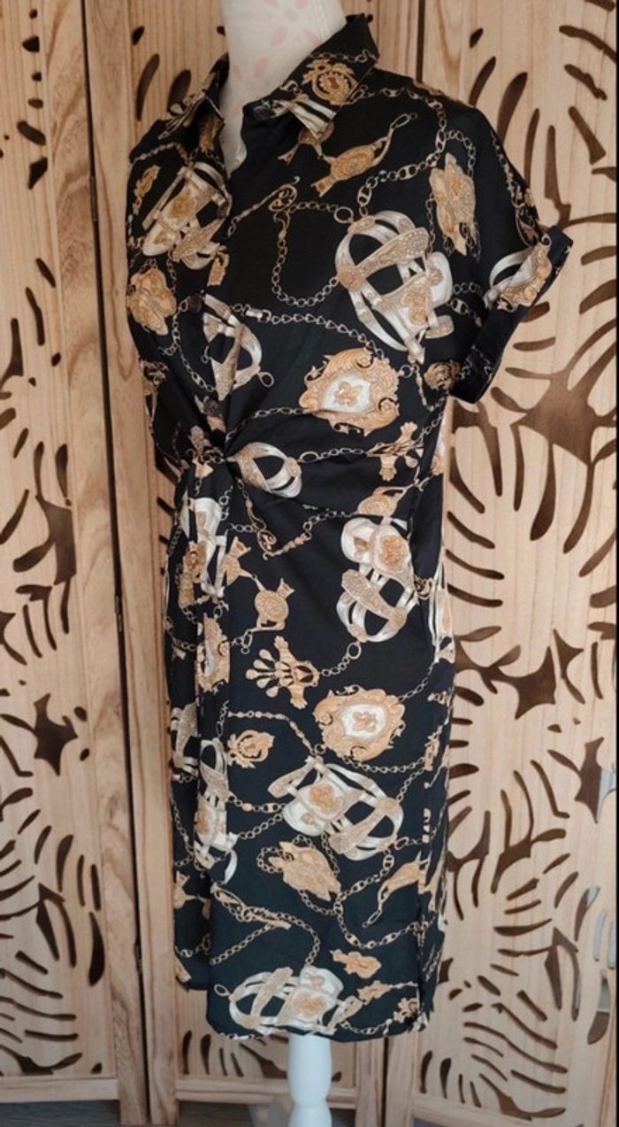 Robe imprimée chaines T S/M Fashion - photo numéro 3
