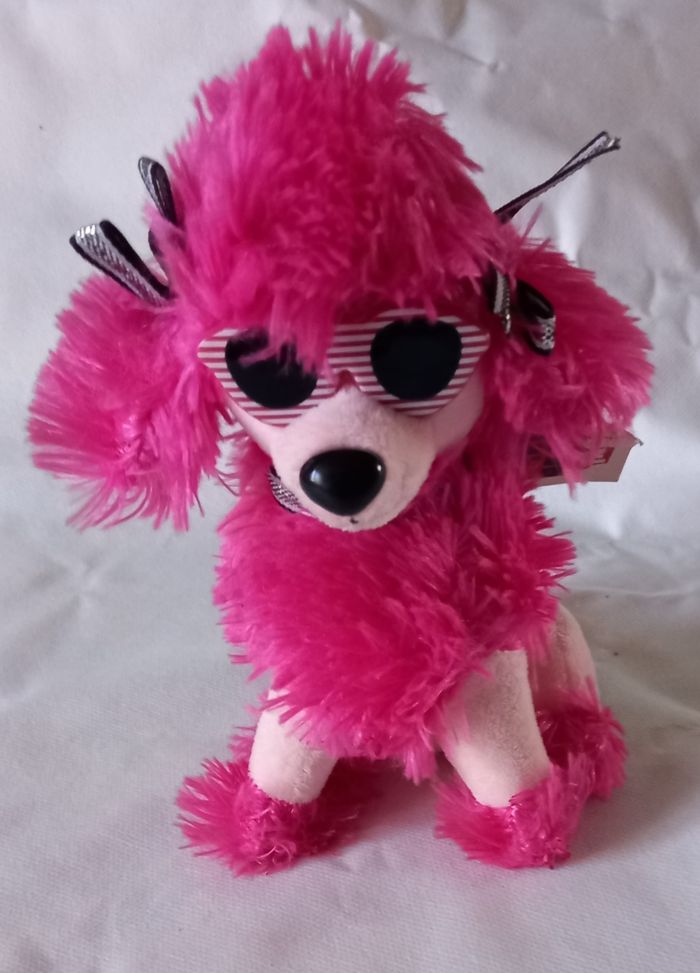 Peluche chien caniche coquette - Toy's Company