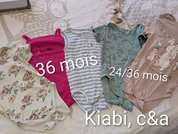 Lot de bodies, et hauts MC 