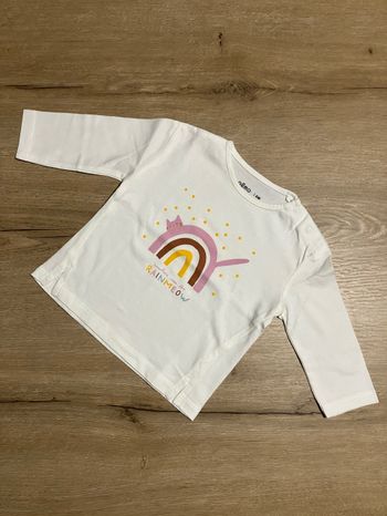 T-shirt ML 6 mois neuf 🌈 🐱