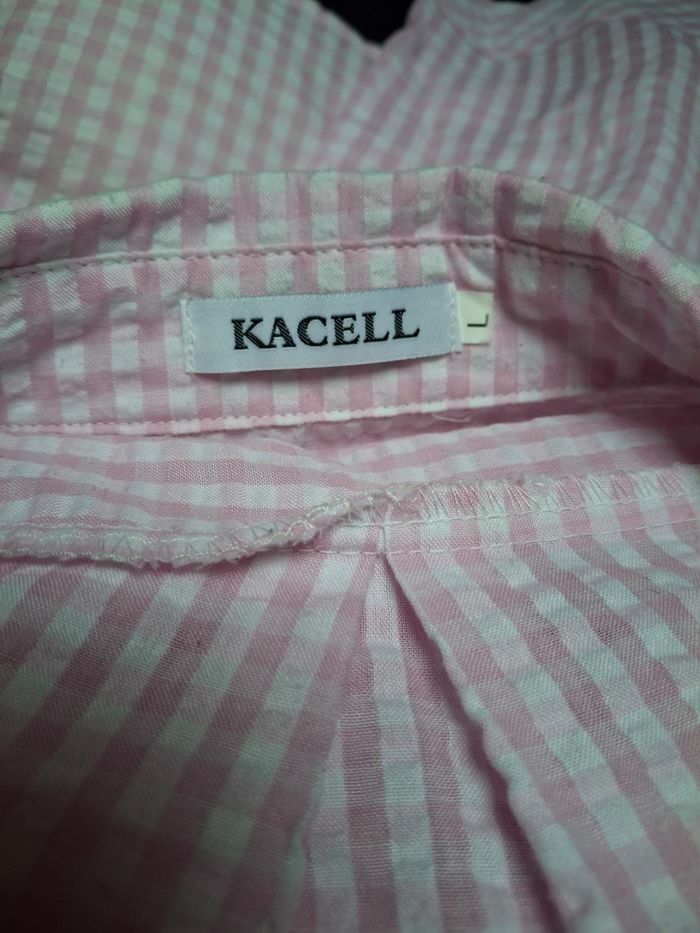 Chemise vichy rose L - photo numéro 3