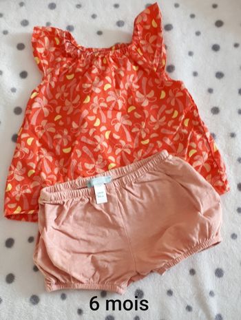 Lot de 2 ensemble été.