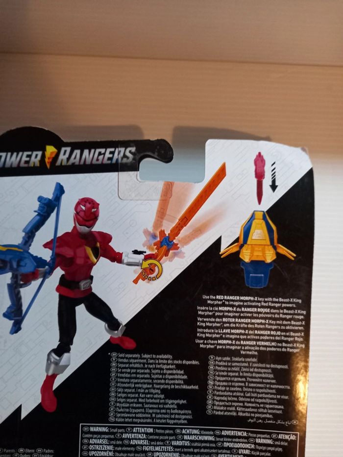 Power rangers beast x red ranger - photo numéro 5