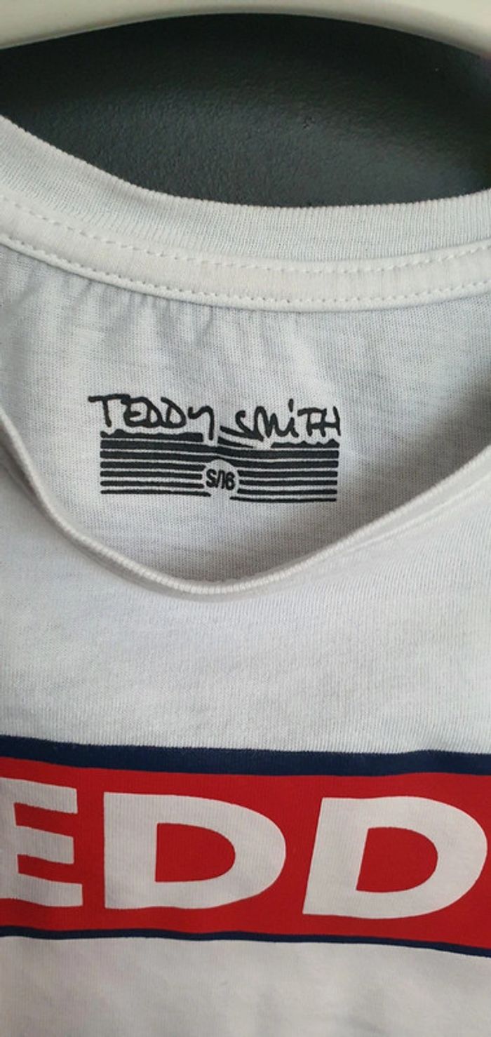 Tee-shirt blanc 100%coton. 16ans - photo numéro 4