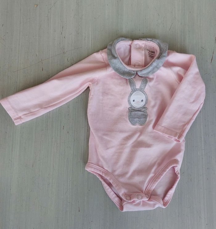 Ensemble bébé fille Obaïbi 3M - photo numéro 2