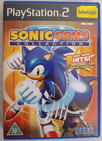 SONIC GEMS COLLECTION - PLAYSTATION 2 PS2 - Version Multilingue ,Manuel Anglais