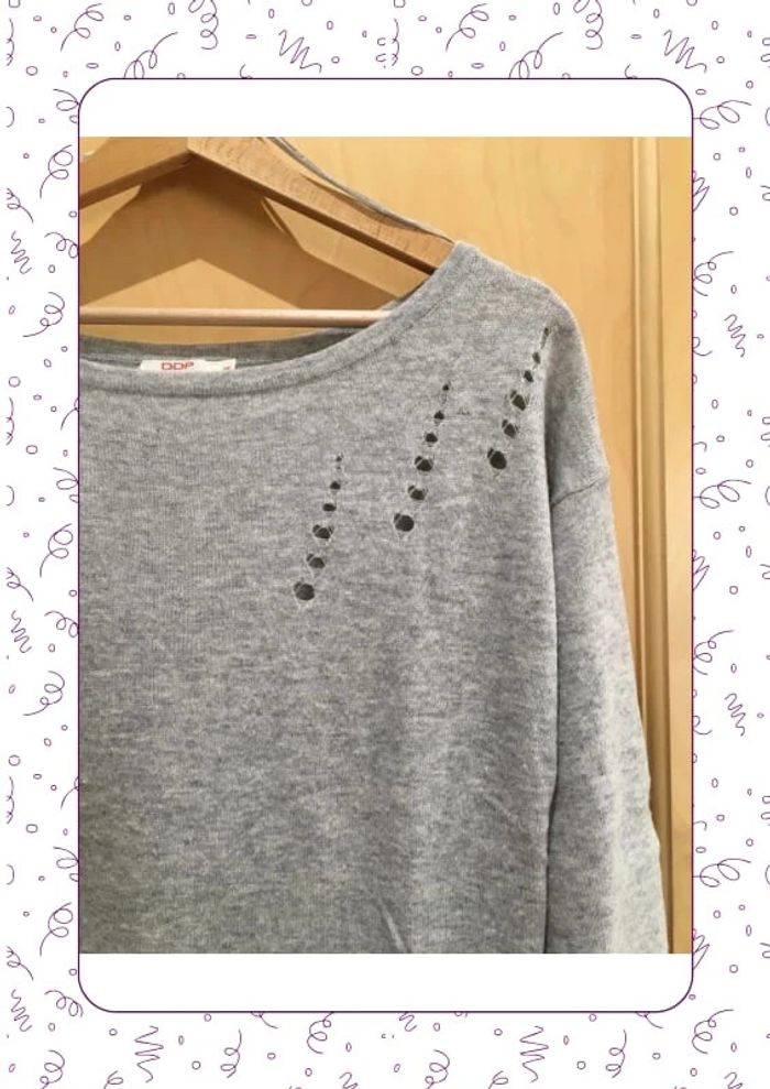 Robe pull DDP grise - photo numéro 2