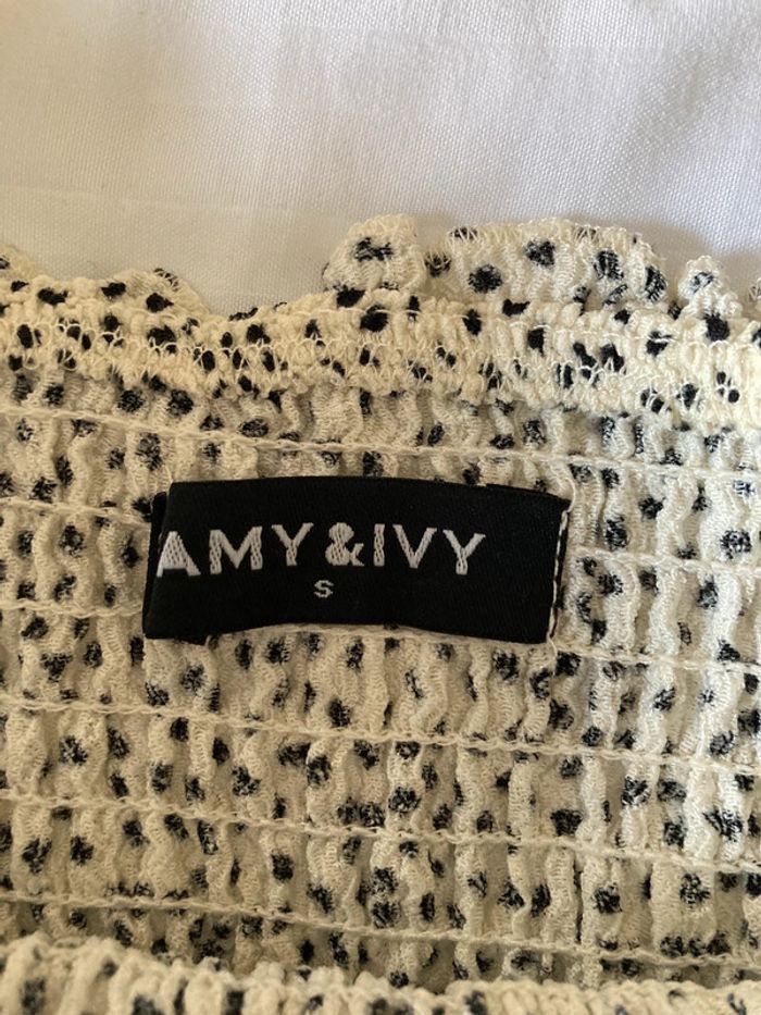 Magnifique haut style bandeau avec bretelles || taille S || Amy & Ivy - photo numéro 5