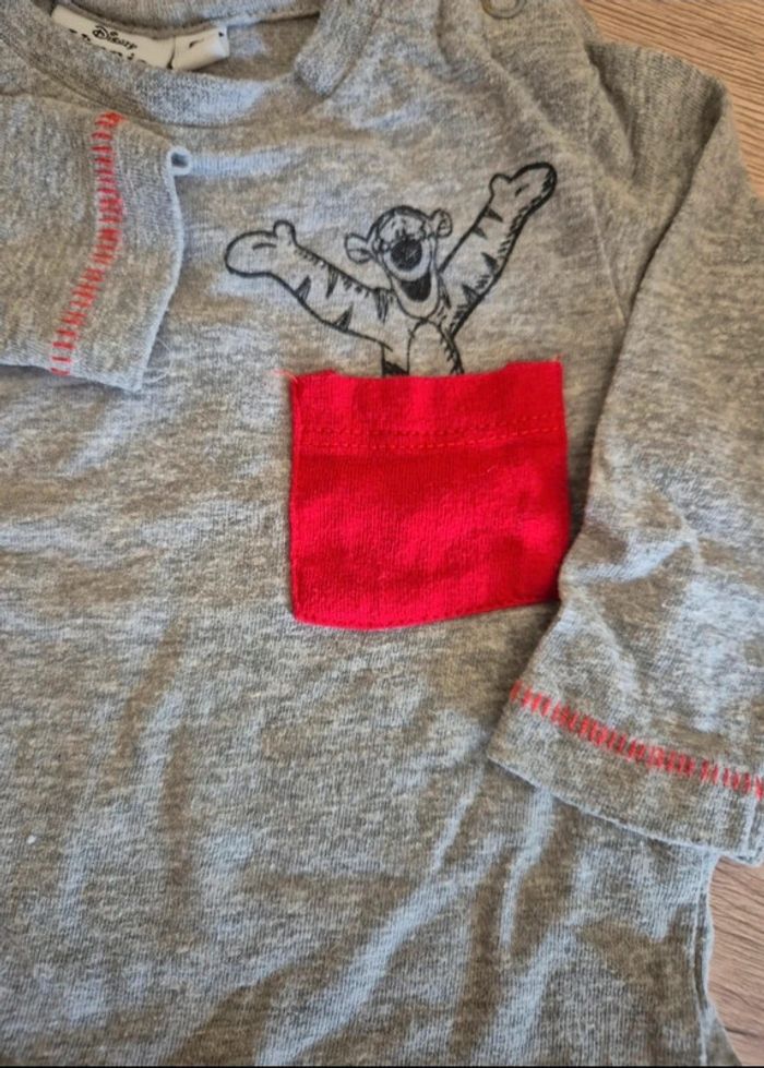 T-shirt manches longues 1-3 mois - photo numéro 5