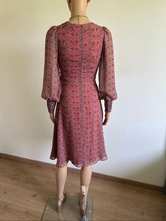 Robe imprimée neuve à manches longues Sinequanone taille 34 - photo numéro 6