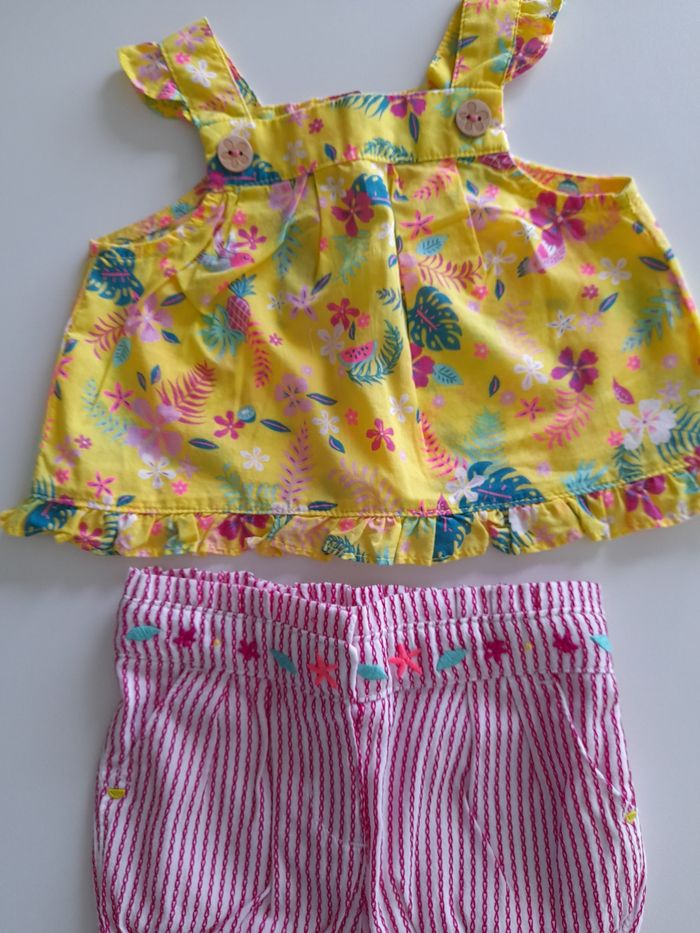 Ensemble blouse et short