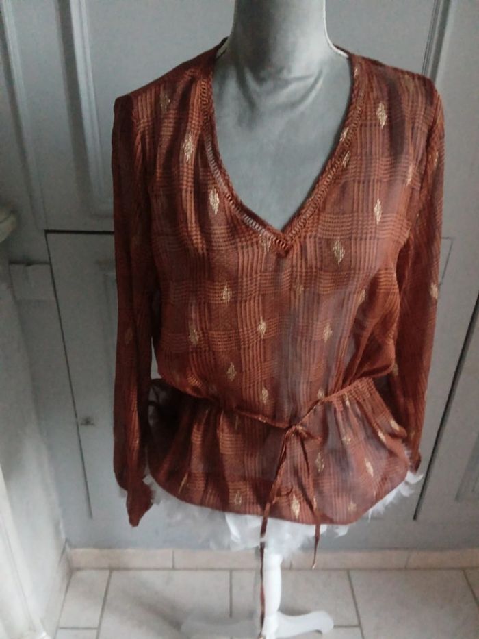 Blouse manche longue Taille 40