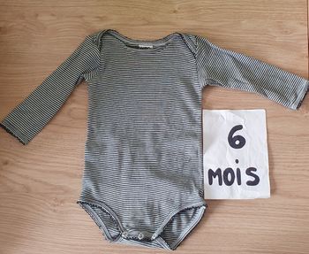 Body manches longues 6mois
