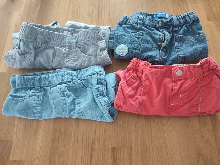 Lot de 5 pantalons leger taille 6 mois