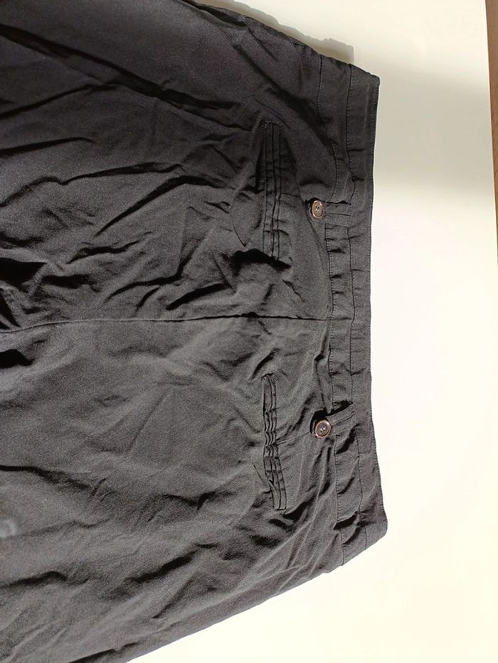 Pantacourt noir Kiabi taille 50 - photo numéro 8