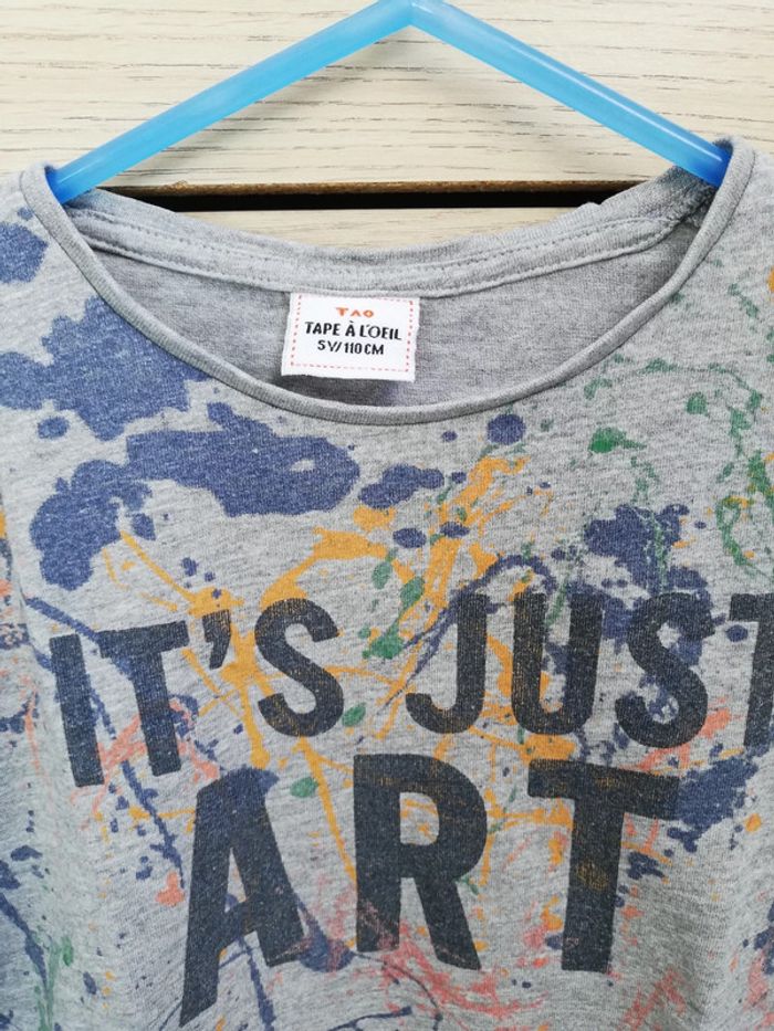 Tee-shirt manches longues 5 ans - photo numéro 2