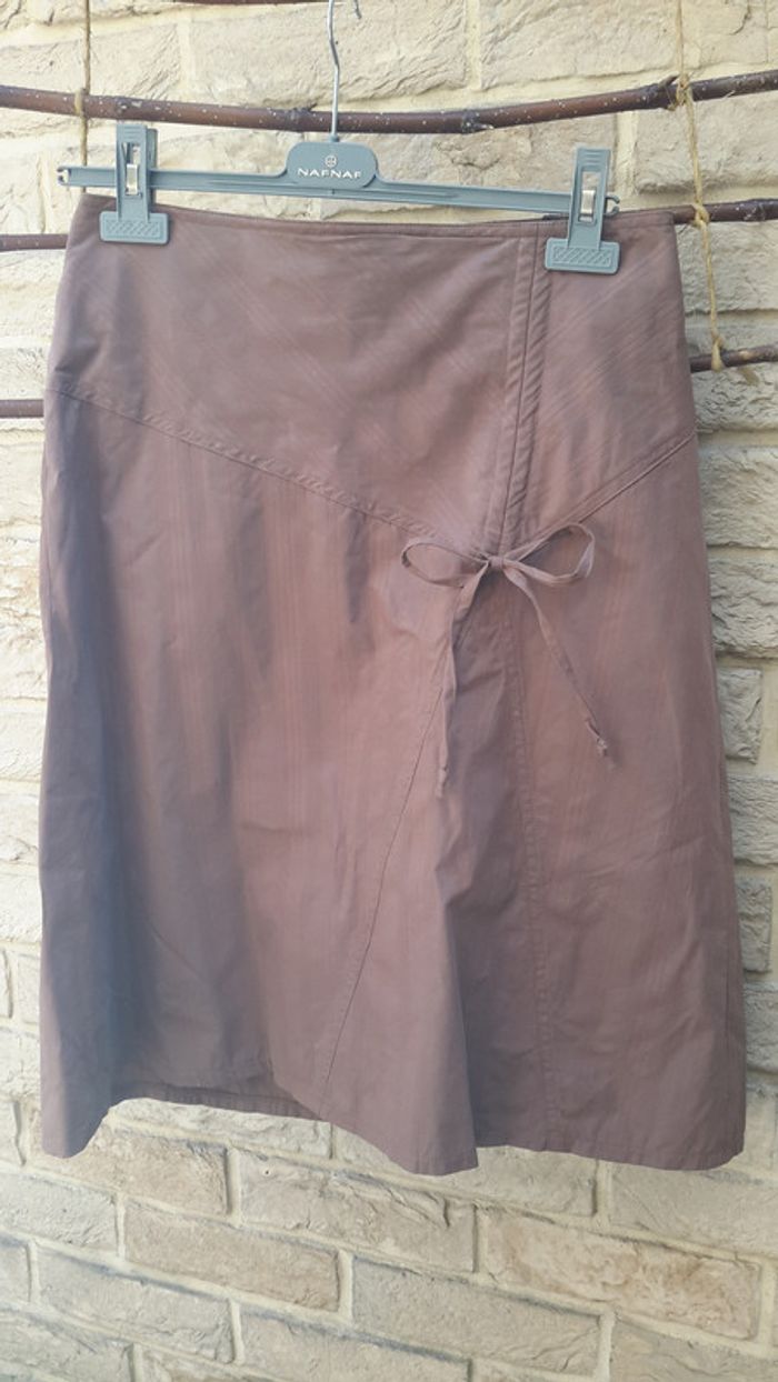 jupe marron