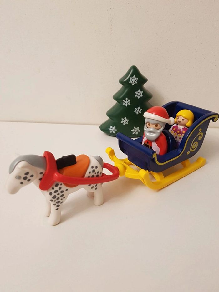 Traineau, père-noël, ange et sapin Playmobil 123 junior - photo numéro 12