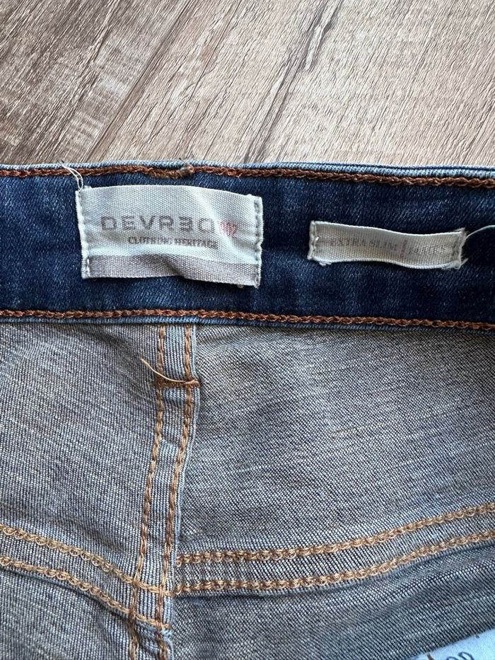 - Jeans extra Slim Devred (J) - Taille 38 - bon état - photo numéro 3