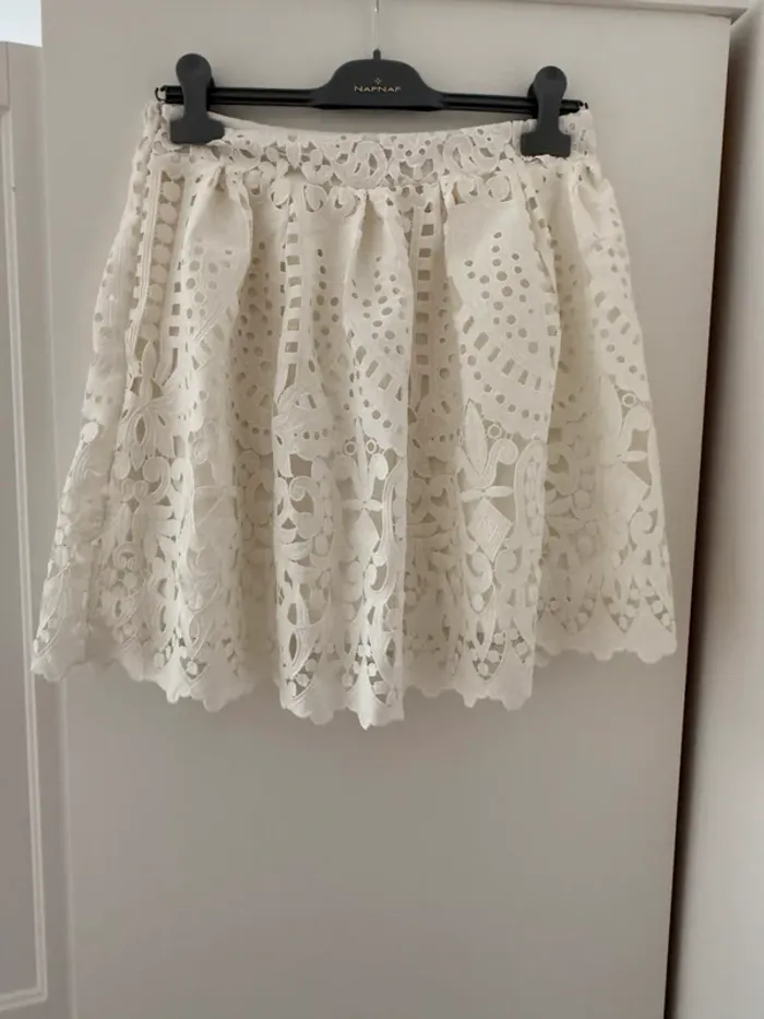 superbe jupe brodee Daphnea neuve 🌸 40 L - photo numéro 6