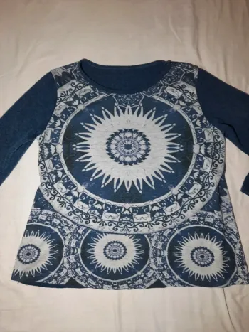 Blouse manches longues hippies