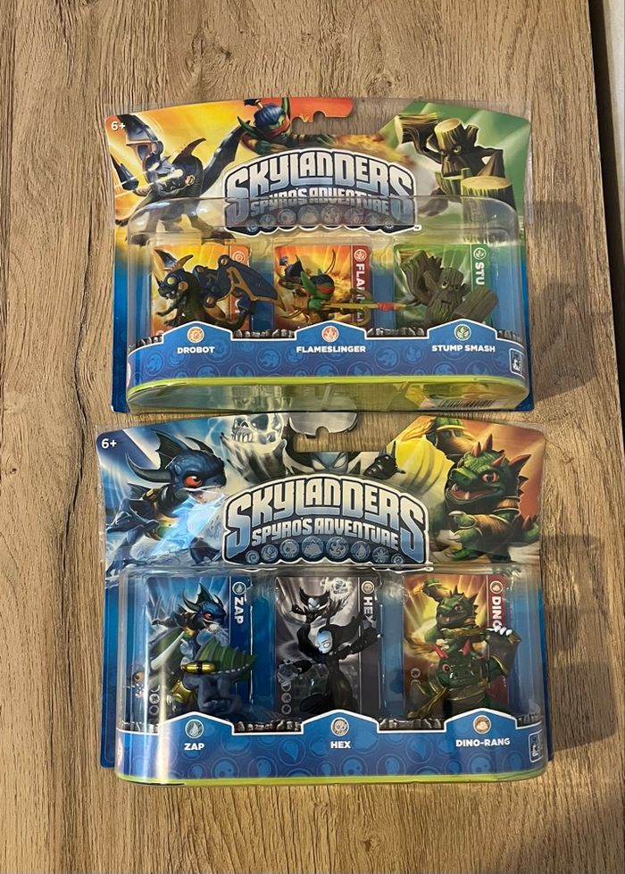 Deux Pack Skylanders Spyro’s Adventure - Neuf sous blister