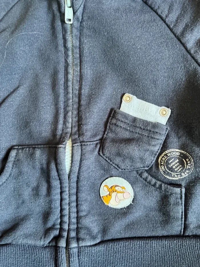 Veste à capuche 6mois - photo numéro 3