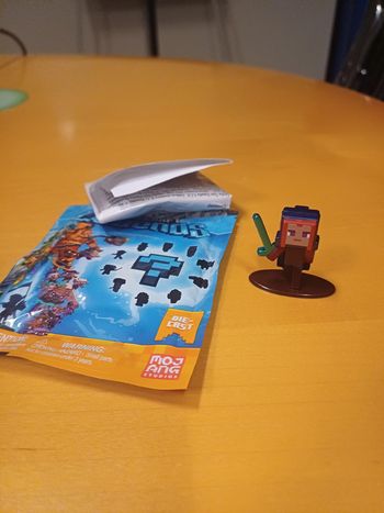 Figurine Nano Metalfigs Minecraft - Hero