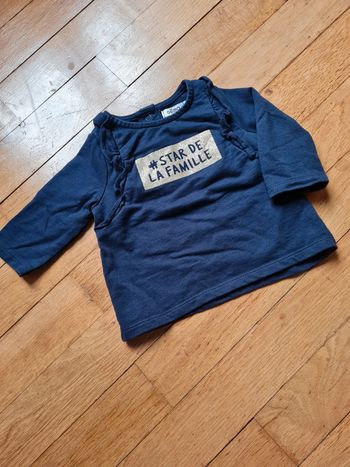 Pull fille 9 mois gémo