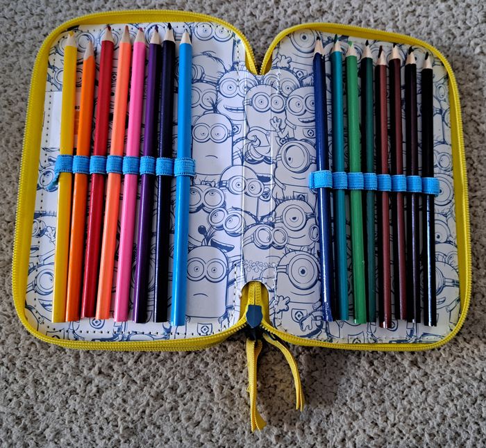 🪆 Trousse à 3 compartiments Les Minions - photo numéro 3