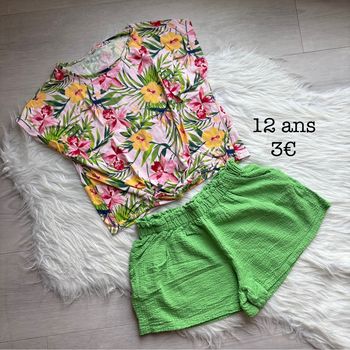 Ensemble fille taille 12 ans