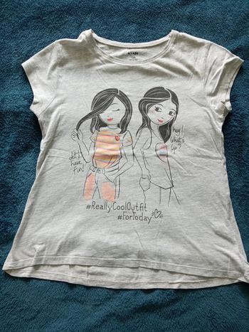 Tee-shirt gris 10 ans