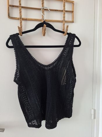 Top en crochet 