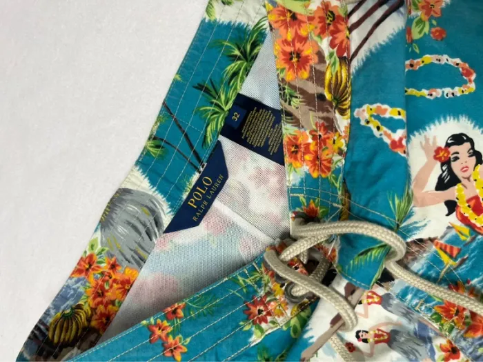 Short de bain motifs Hawaïen Ralph Lauren - photo numéro 2