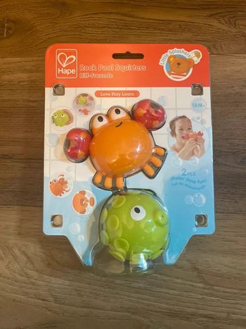 HAPE - Jouet de bain - Les amis du rocher - 18 mois et +