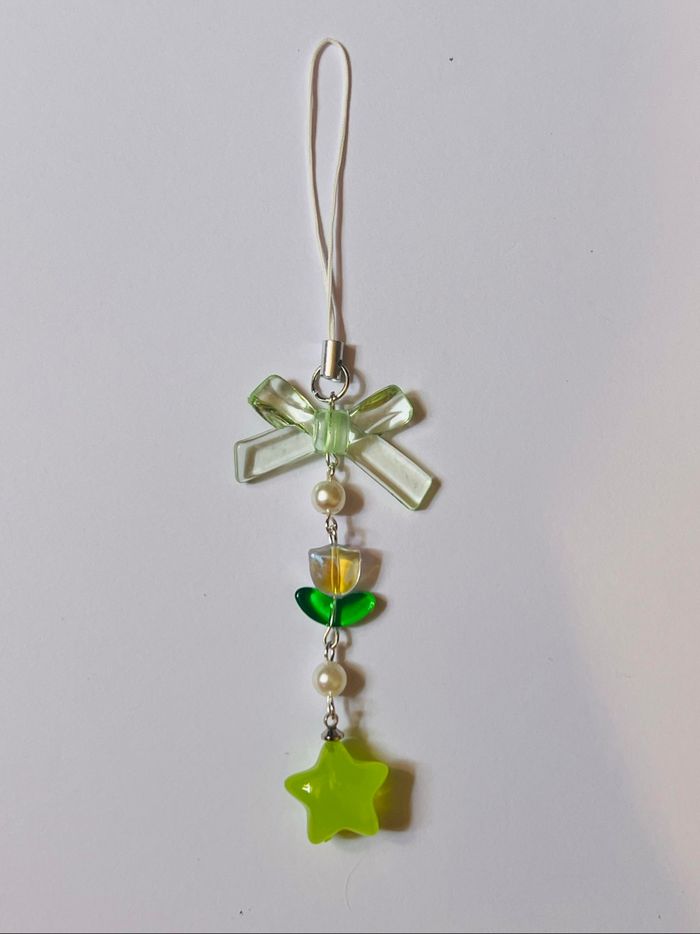Charms vert Green porte-clé coquette keychain