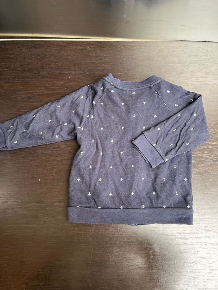 Gilet bleu Petit Bateau - photo numéro 4