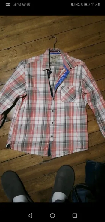 Chemise devred taille L slim fit